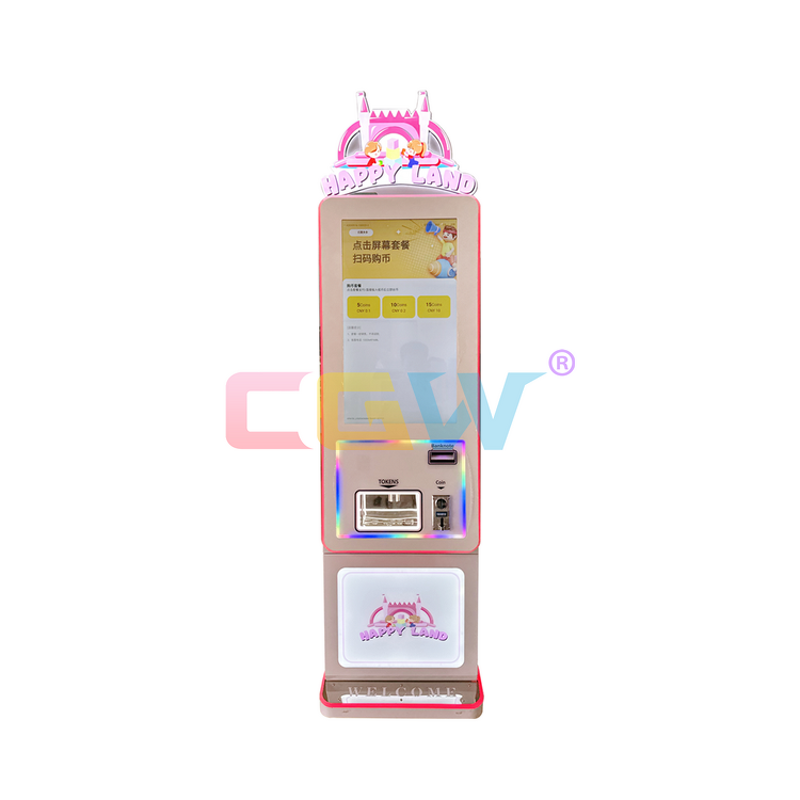 Self-Service Coin Changer - Manufacturer - Automatic Cashless Money Exchange Machine