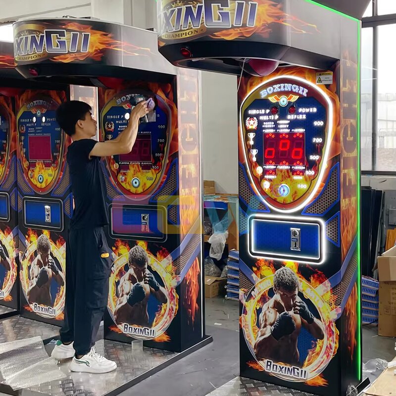 Big Punch Arcade Machine - Manufacturer - Ultimate Boxer Coin Operated Boxing Game