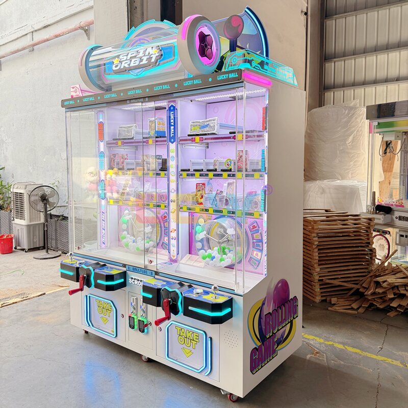 Lottery Gift Machine - Manufacturer - Lucky Draw Ball Mystery Box Arcade Funfair Vending