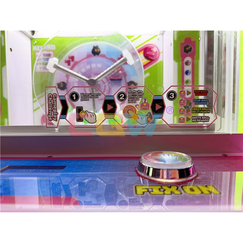 Lucky Ball Arcade Machine - Manufacturer - Night Market Lottery Prize Kids Carnival Game