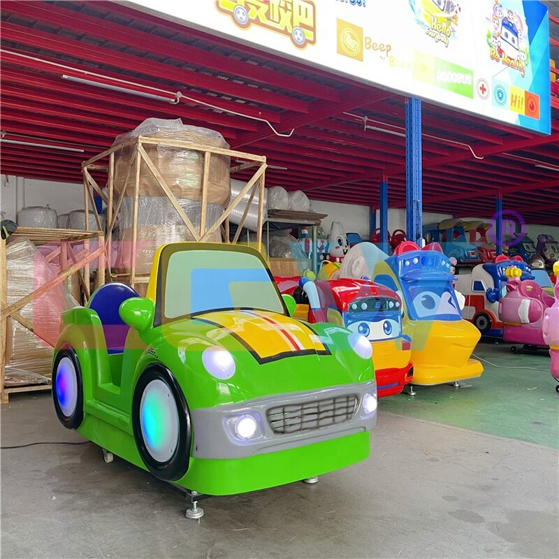 Fiberglass Kiddie Ride - Manufacturer - Bus Car Coin Operated Playground Amusement Game