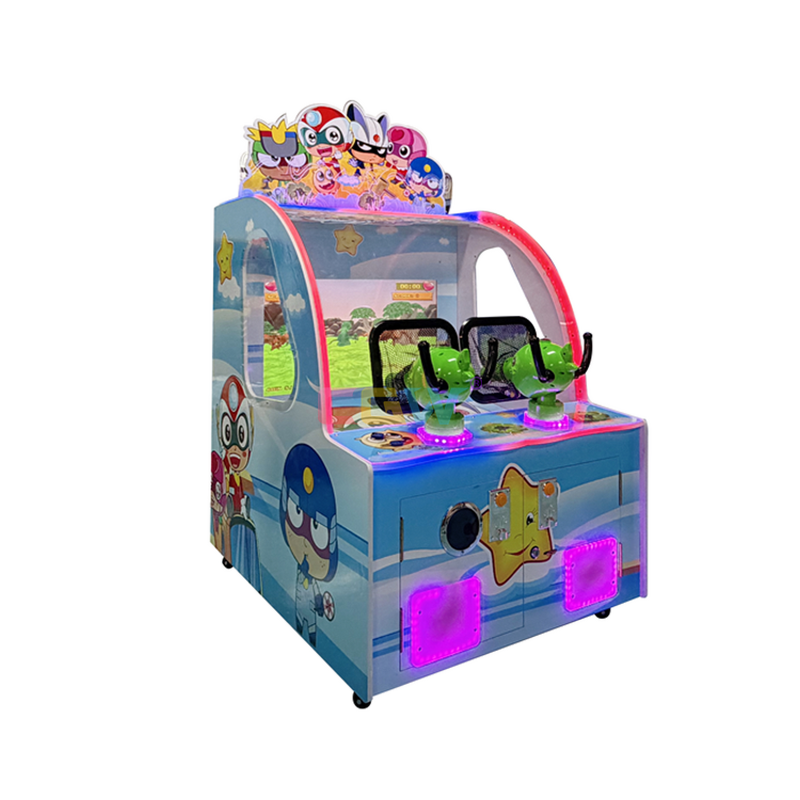 Kids Shooting Arcade Machine - Manufacturer - Euro Coin Simulator Ball Shooting European Market