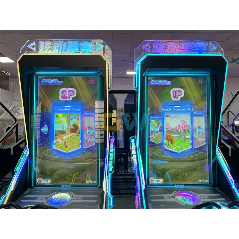 Kids Bike Arcade Machine - Manufacturer - Coin Operated Indoor Playground Sport Amusement