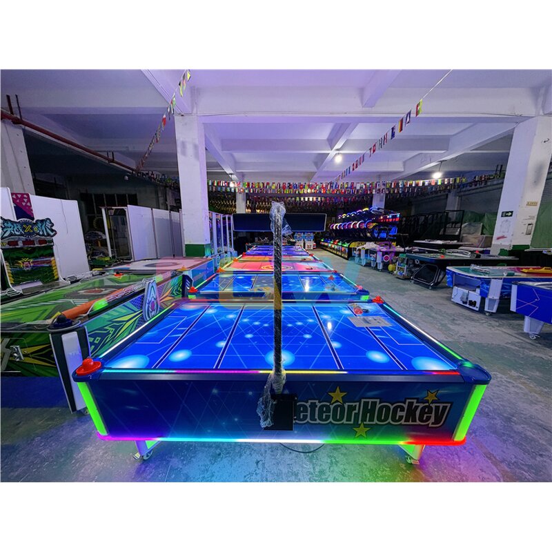 Air Hockey Arcade Table - Manufacturer - Coin Operated Kids Entertainment Game Room Sports