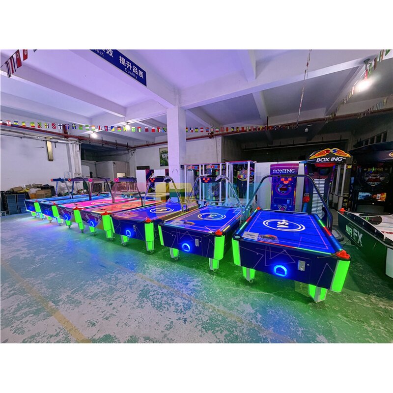 Ice Hockey Table Arcade - Manufacturer - Euro Coin Two Players Tap to Pay Commercial Kids