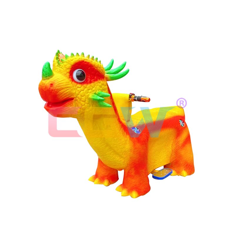 CGW Dinosaur Kiddie Ride - Manufacturer - Coin Operated Kids Animal Amusement Equipment