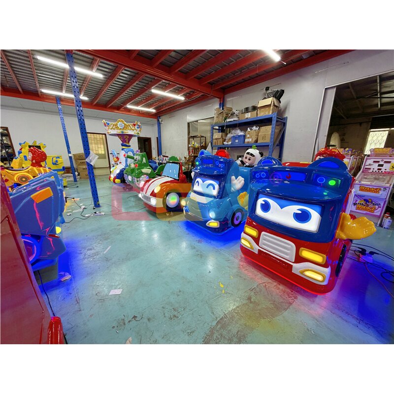 Fiberglass Kiddie Ride - Manufacturer - Bus Car Coin Operated Playground Amusement Game