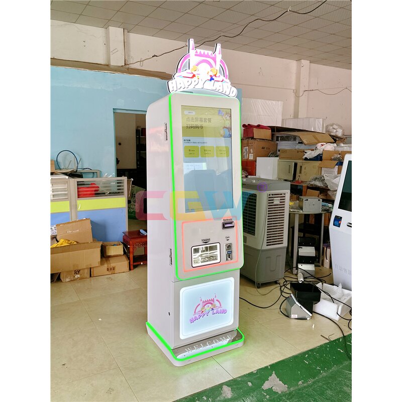 Self-Service Coin Changer - Manufacturer - Automatic Cashless Money Exchange Machine