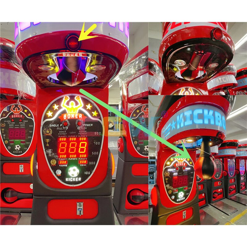 Big Punch Arcade Machine - Manufacturer - Ultimate Boxer Coin Operated Boxing Game