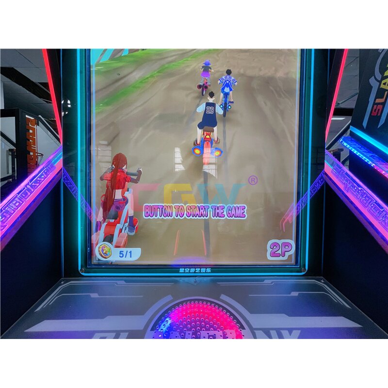 Kids Bike Arcade Machine - Manufacturer - Coin Operated Indoor Playground Sport Amusement