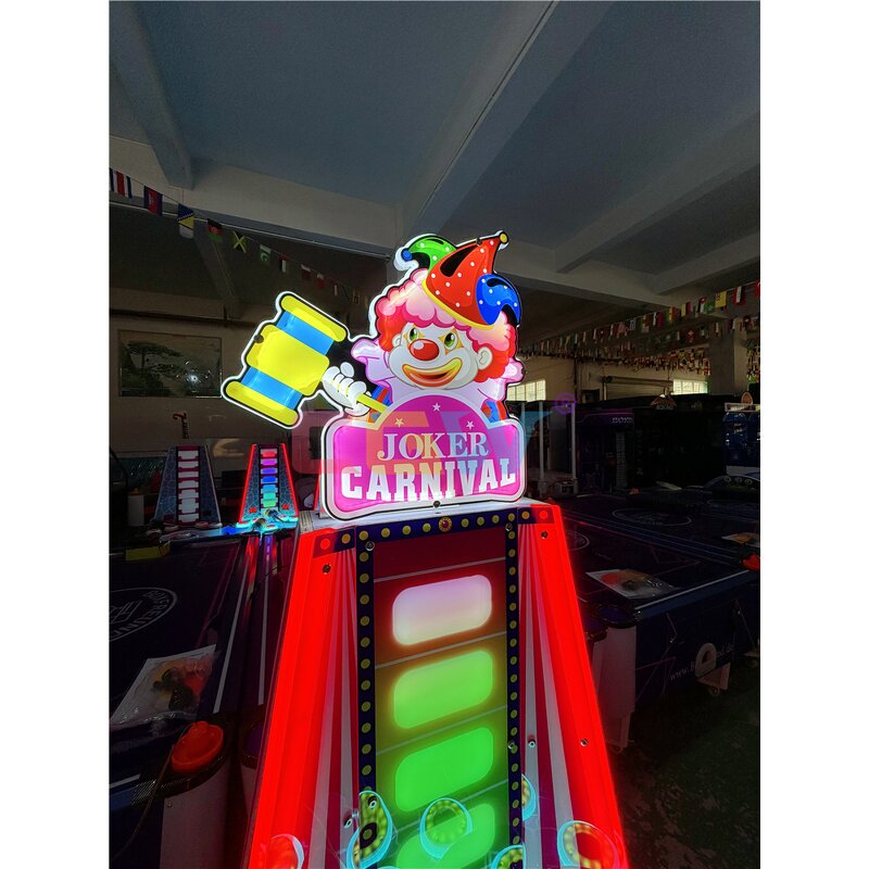 Clown Hitting Arcade Game - Manufacturer - Euro Coin Operated Kids Amusement Playground