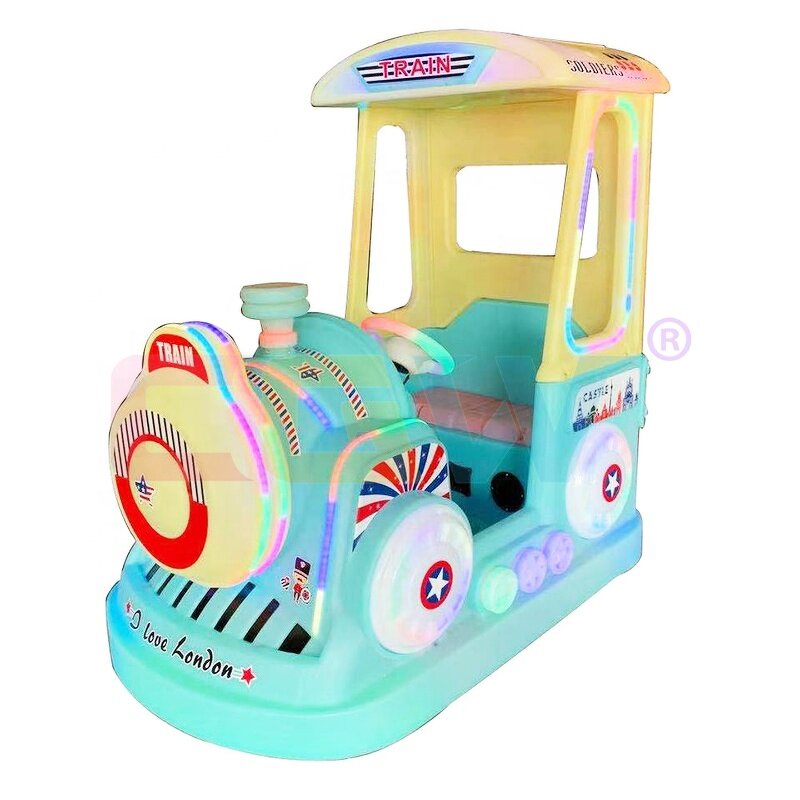 Battery Racing Car Ride - Manufacturer - Kids Coin Operated Outdoor Game Center Kiddie