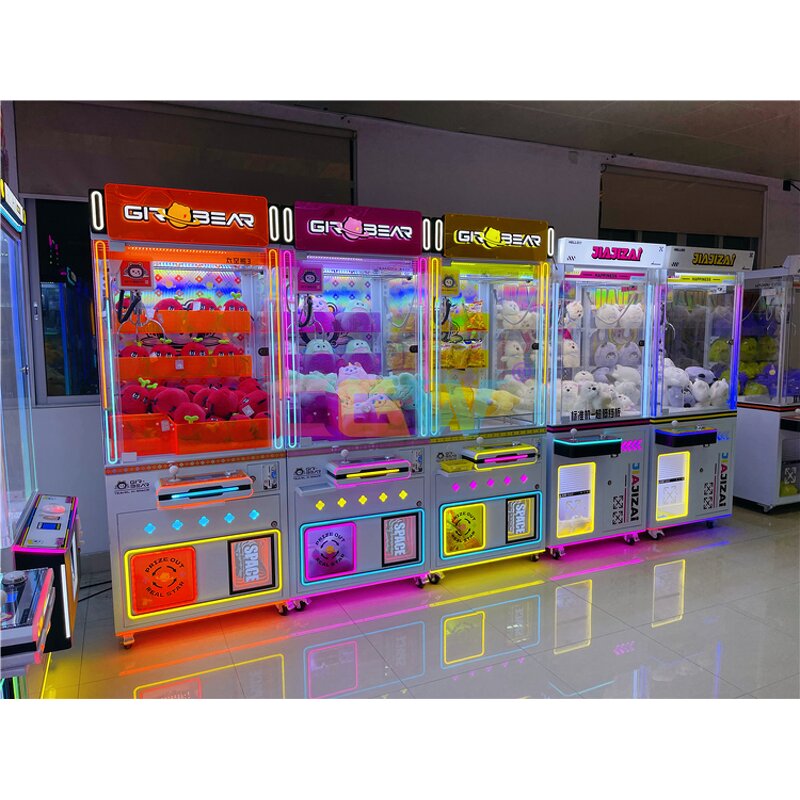 Plush Toy Claw Machine - Manufacturer - Coin Operated Arcade Amusement Playground Game