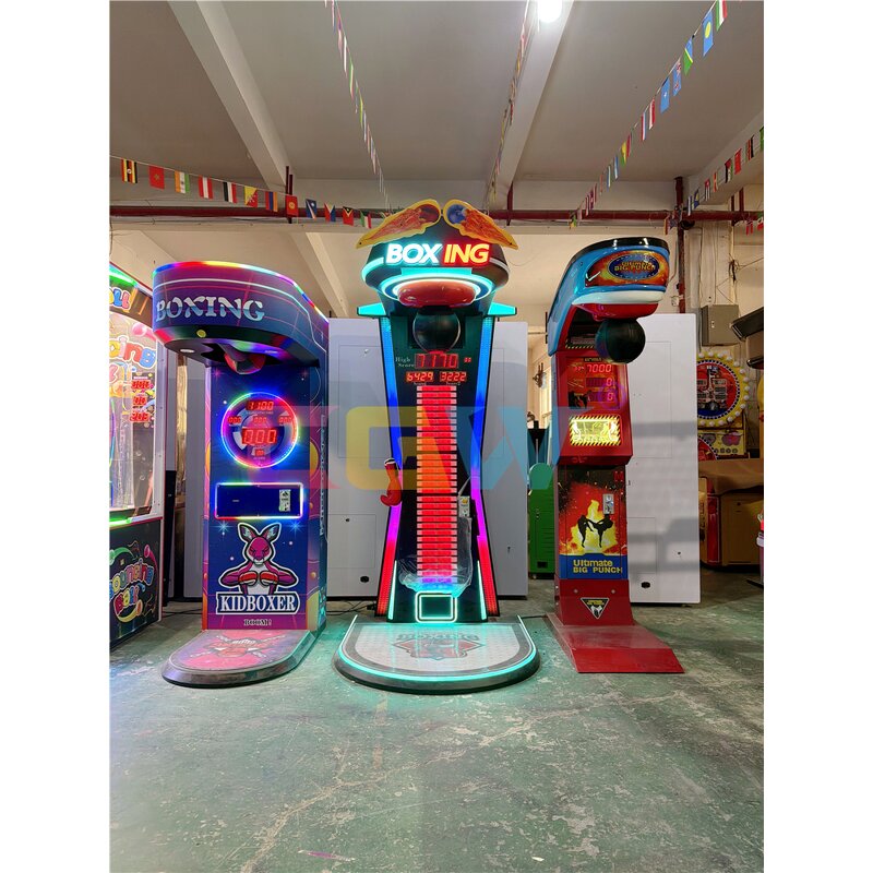 Boxing Arcade Machine - Manufacturer - Euro Coin Ultimate Big Punch Europe Club Amusement