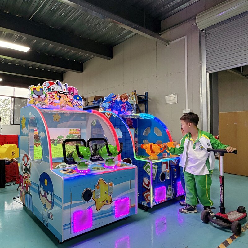 Shooting Arcade Machine - Manufacturer - Coin Operated Water/Ball Gun Carnival Indoor Playground