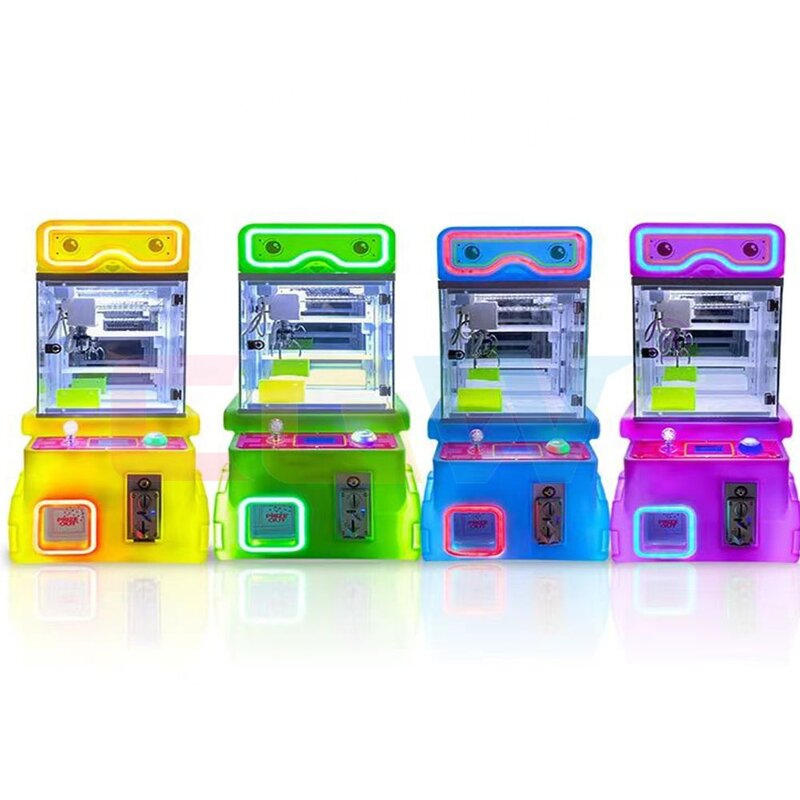 Mini Claw Machine - Manufacturer - Colorful Coin Operated Plush Toy Arcade Shopping Mall