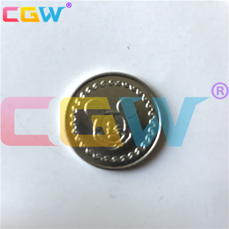 Custom Metal Token - Manufacturer - CGW Car Wash Game Machine Logo Custom Tokens