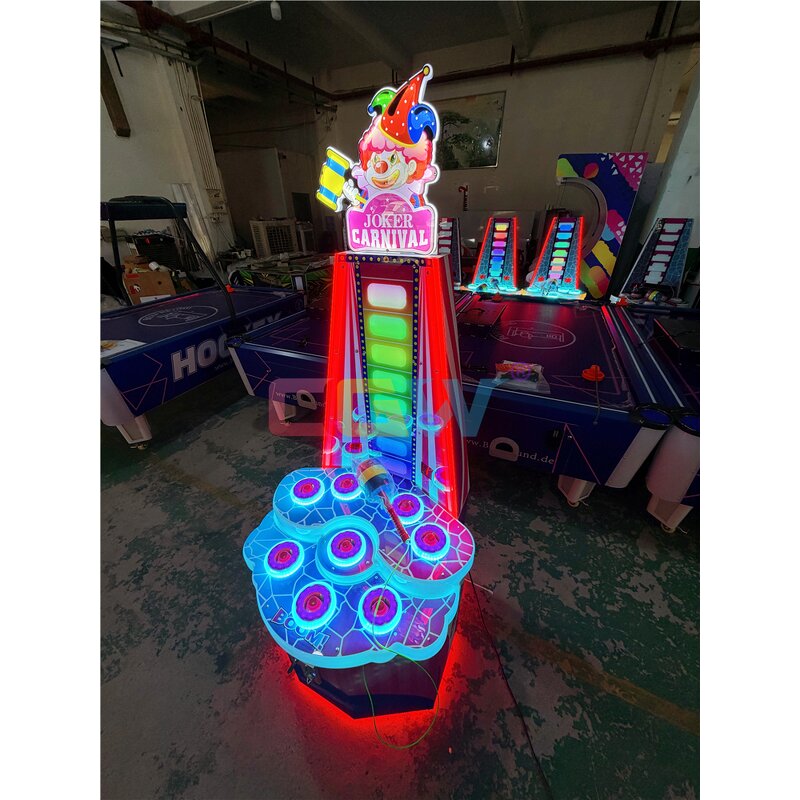 Clown Hitting Arcade Game - Manufacturer - Euro Coin Operated Kids Amusement Playground