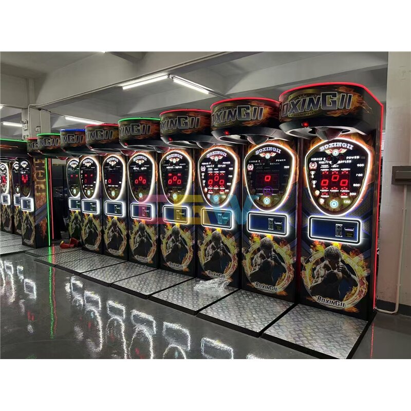 Boxing Arcade Machine - Manufacturer - Euro Coin Ultimate Big Punch Europe Club Amusement