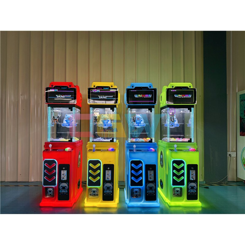 Mini Screen Claw Machine - Manufacturer - Interactive Advertisement Coin Operated Promotion