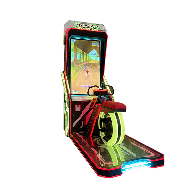 2 Player Arcade Bike Ride - Manufacturer - Portable Coin Operated Kiddie Adult Sport Ticket