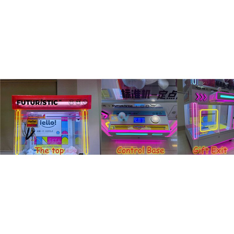 Plush Toy Claw Machine - Manufacturer - Coin Operated Arcade Amusement Playground Game