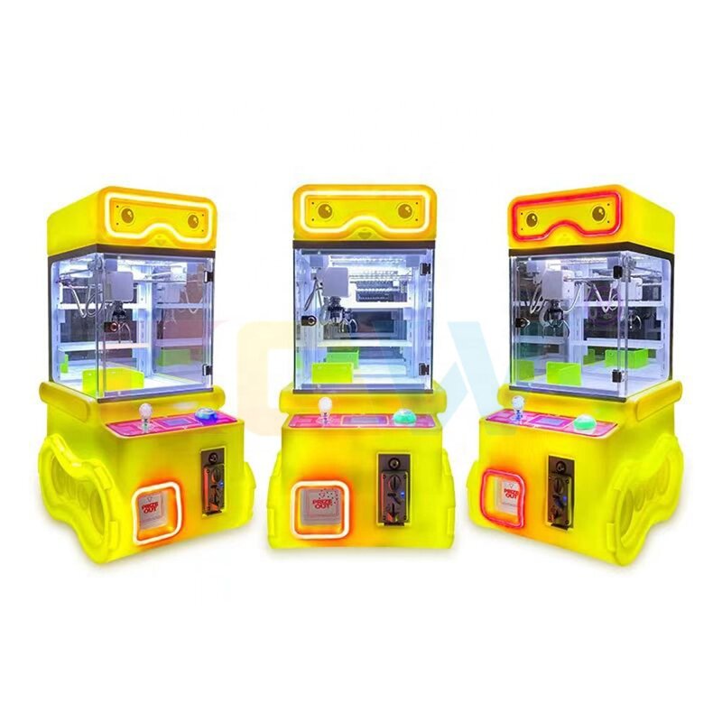 Mini Claw Machine - Manufacturer - Colorful Coin Operated Plush Toy Arcade Shopping Mall