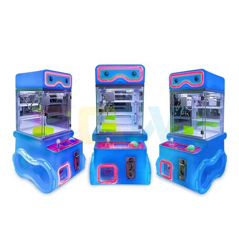 Mini Claw Machine - Manufacturer - Colorful Coin Operated Plush Toy Arcade Shopping Mall