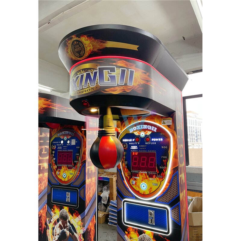 Big Punch Arcade Machine - Manufacturer - Ultimate Boxer Coin Operated Boxing Game
