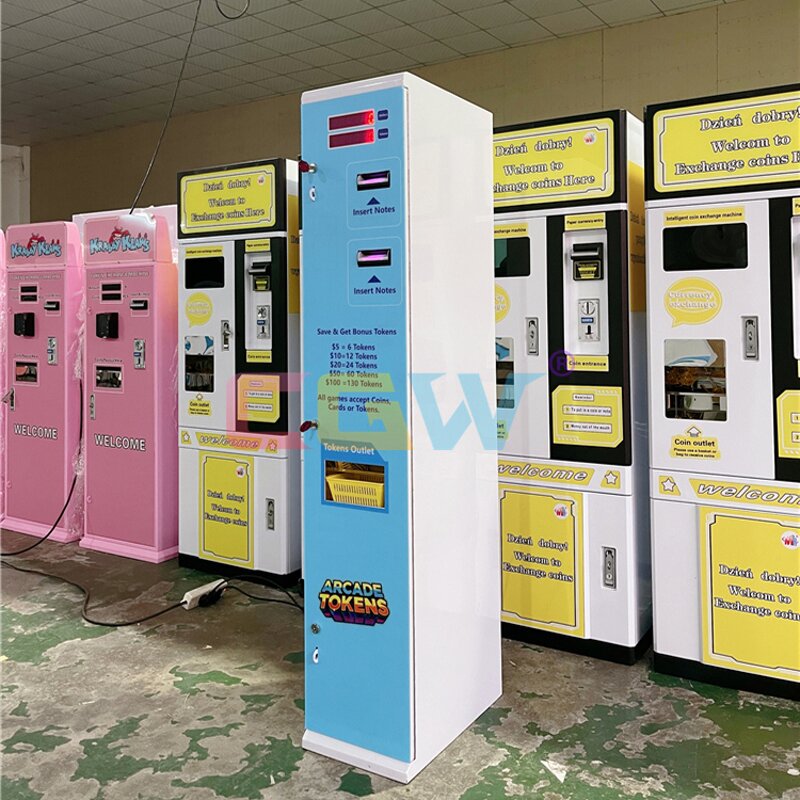 Credit Card Coin Exchanger - Manufacturer - Automatic Money Change Hot Sale Arcade Machine
