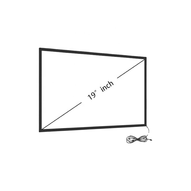 Touch Panel Kit Manufacturer - 19 Inch 10 Points Touch Control Overlay USB for TV/ATM/POS/Advertising