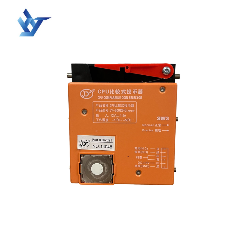 Coin Changer Manufacturer - HJKX JY-800 CPU Comparison Type Vertical Multi Coin Selector