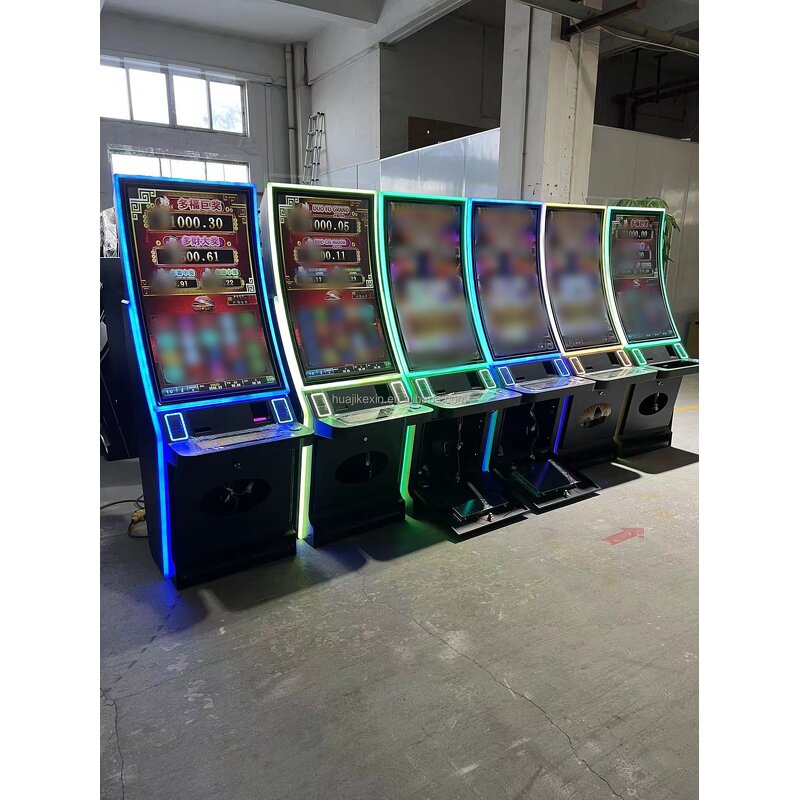Arcade Game Cabinet Manufacturer - 43 Inch Cured Multifunctional with LED Light/Coin Mechanism