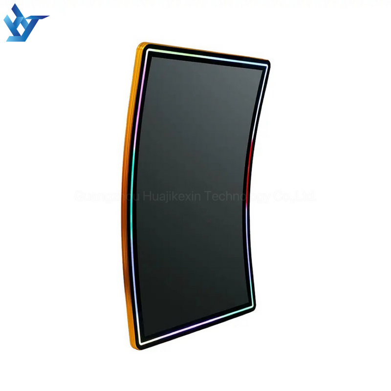 Touch Screen Monitor Manufacturer - 43 Inch Curved Capacitive Multi for Super Lock Game