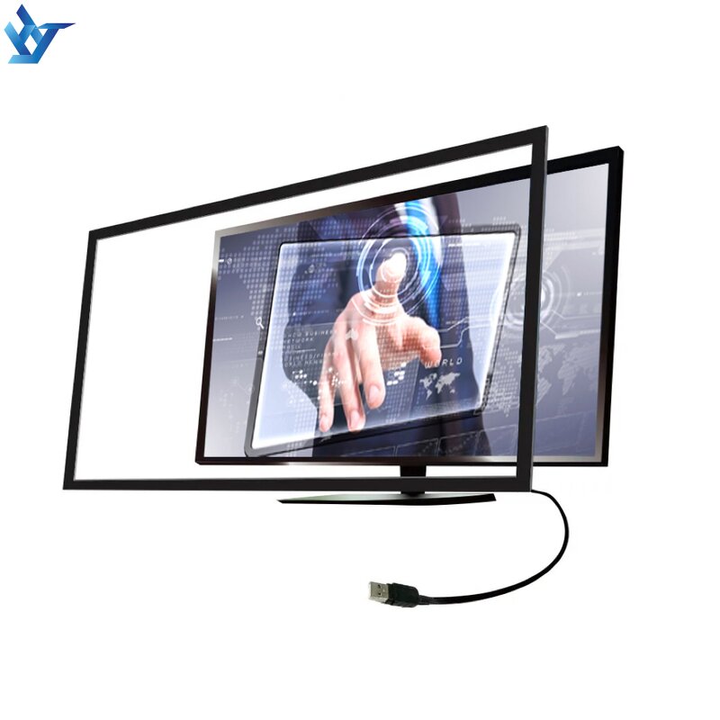 Touch Panel Kit Manufacturer - 19 Inch 10 Points Touch Control Overlay USB for TV/ATM/POS/Advertising
