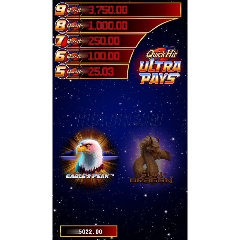 Skill Game Machine Manufacturer - HJKX Multiple Games Quick Hit 2In1