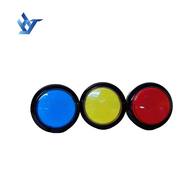 Arcade Button Manufacturer - HJKX Factory Direct Sale with LED