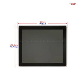 Gaming Monitor Manufacturer - HJKX 19 Inch Vertical IR Infrared with Light 3M RS232