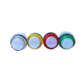 Arcade Button Manufacturer - 12V LED Illuminated with Switch for Game Machine Parts