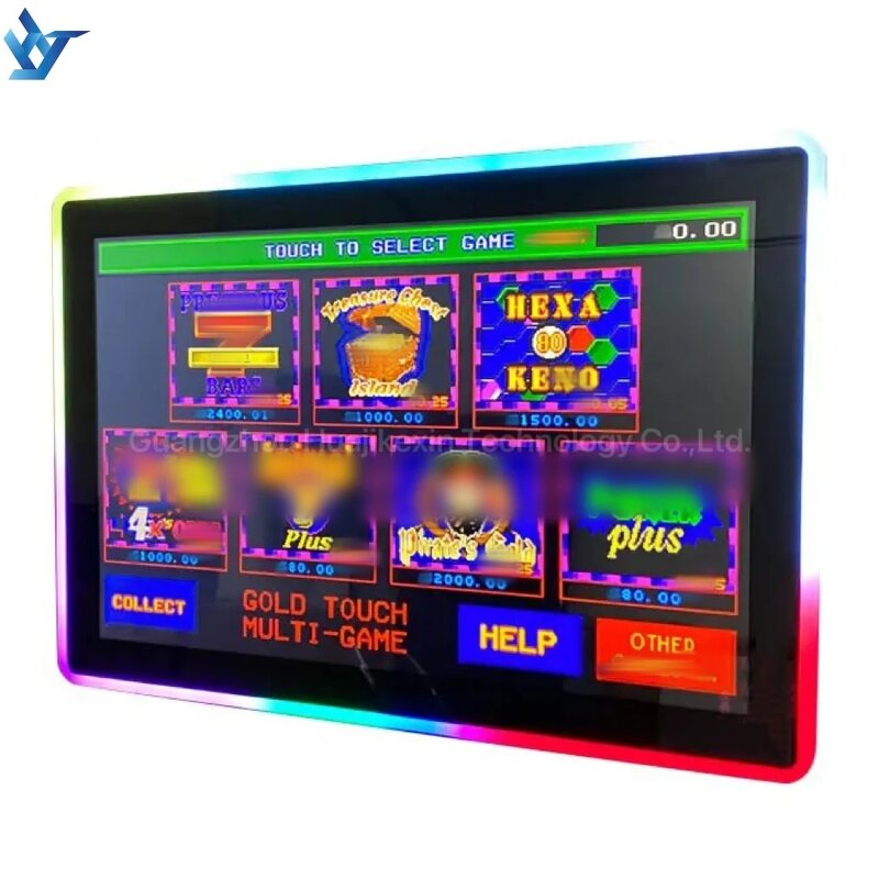 Gaming Monitor Manufacturer - HJKX 22 Inch PCAP Capacitive LED Multi Touch for Pot O Gold LOL