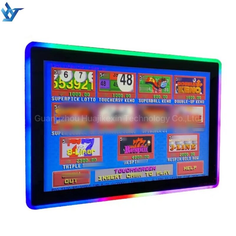 Gaming Monitor Manufacturer - HJKX 22 Inch PCAP Capacitive LED Multi Touch for Pot O Gold LOL