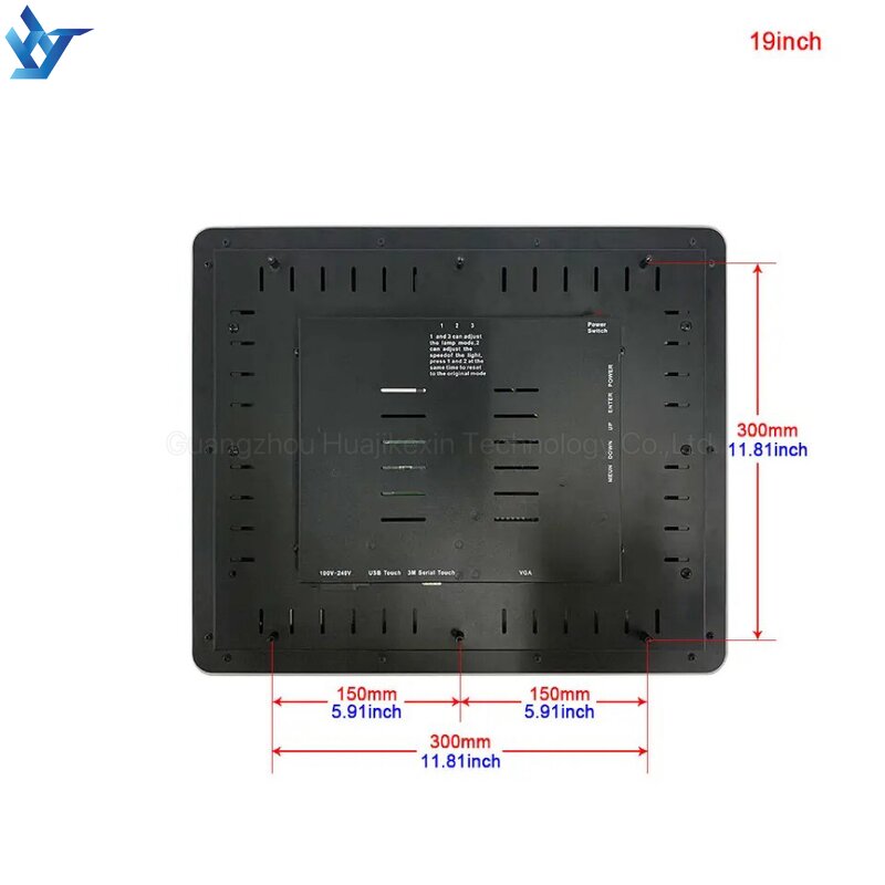 Gaming Monitor Manufacturer - HJKX 19 Inch Vertical IR Infrared with Light 3M RS232