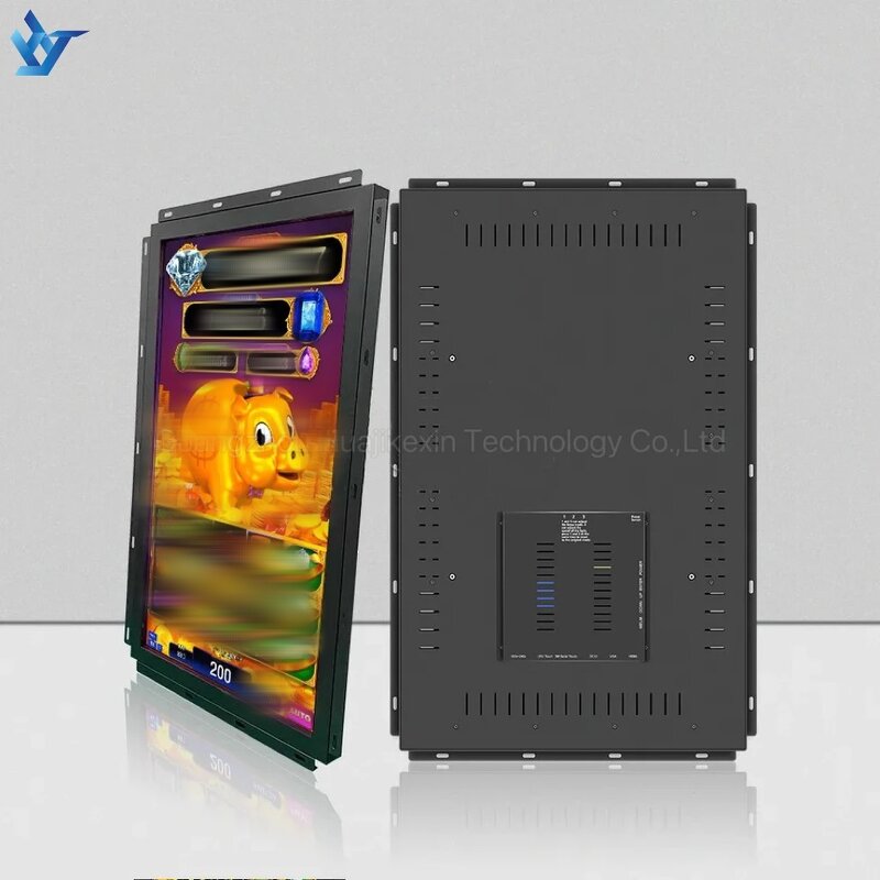 Gaming Monitor Manufacturer - HJKX 32 Inch Flat Touch Screen Open Frame 43 55 Inch High Resolution