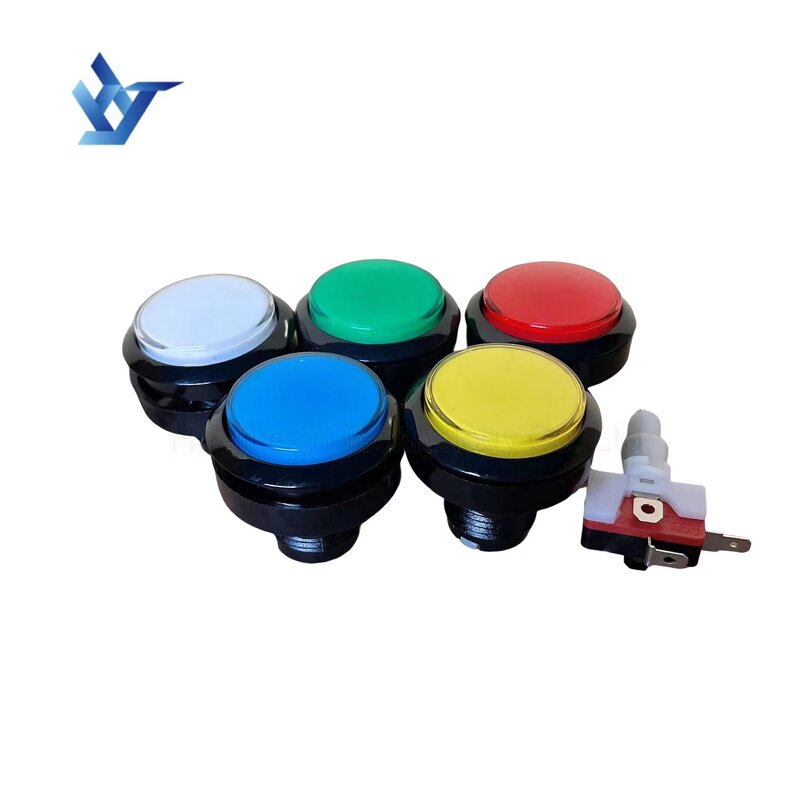 Arcade Button Manufacturer - HJKX Factory Direct Sale with LED