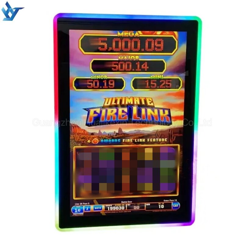 Gaming Monitor Manufacturer - HJKX 22 27 32 Inch Flat Capacitive Firelink PACP with LED Display