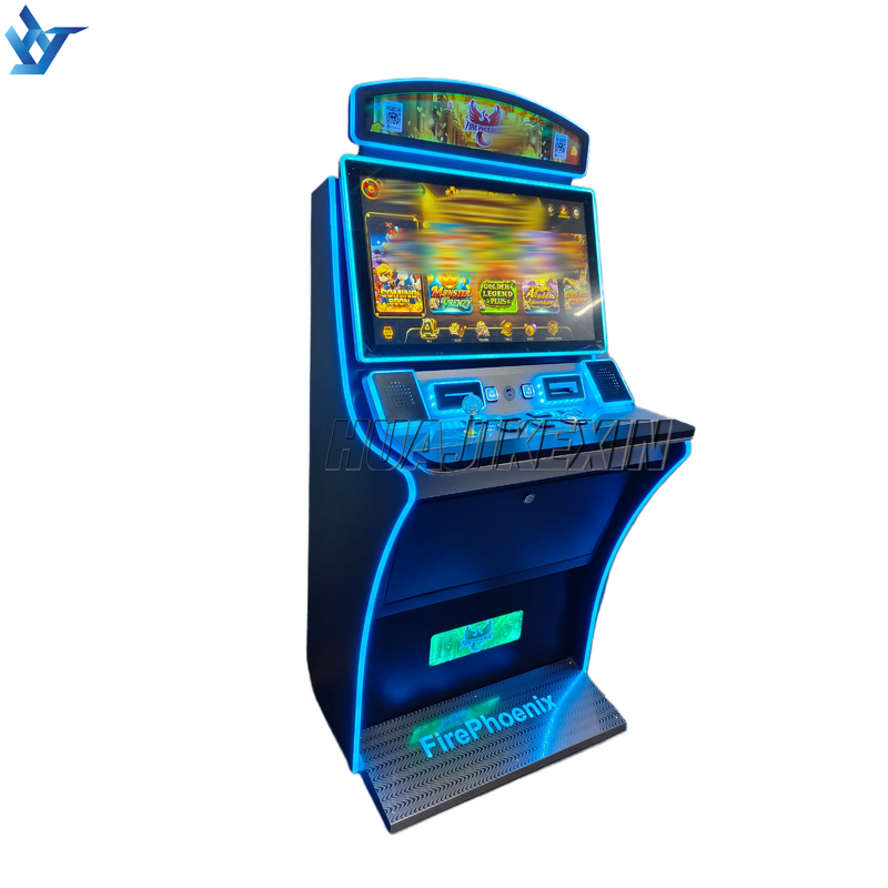Game Cabinet Manufacturer - USA Popular Mobile Multi Games Fire P-Hoe.nix Software 27 Inch Monitor