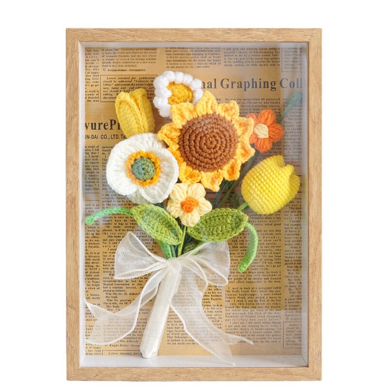 Crochet Wedding Decor - Manufacturer - Handmade Flowers Wreaths Easter Home