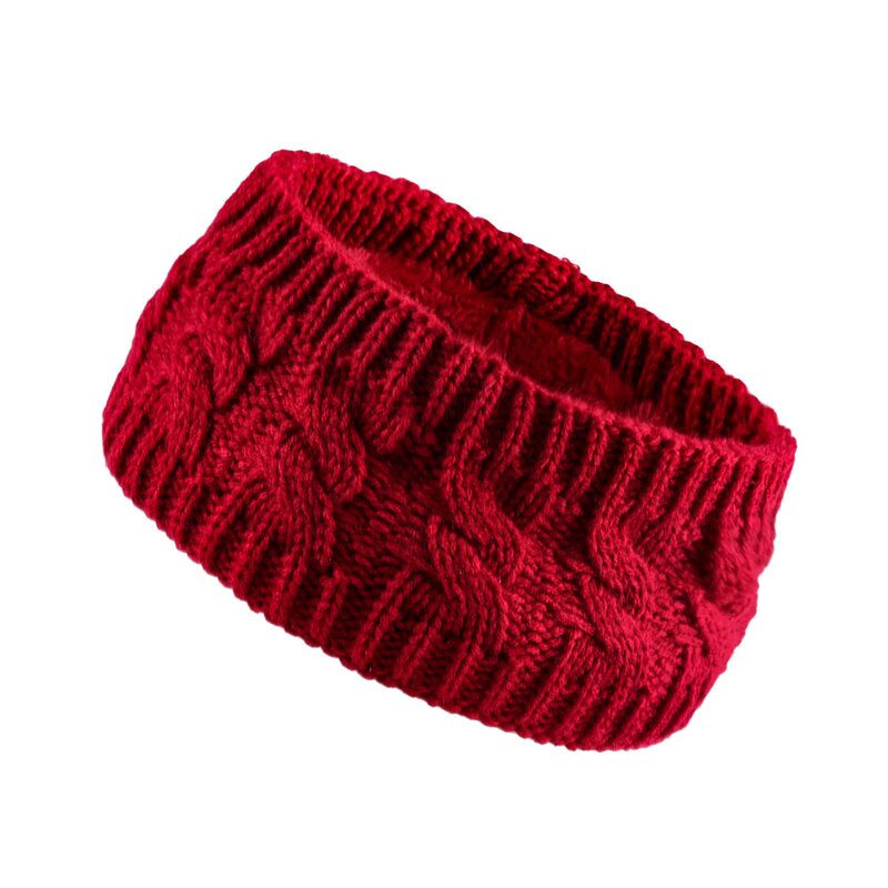 Knit Headband - Manufacturer - Women's Winter Thick Fleece Lined Ear Warmers