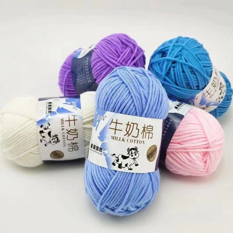 Milk Acrylic Yarn - Manufacturer - Custom 5 Ply Combed Cotton Wool Five Strands