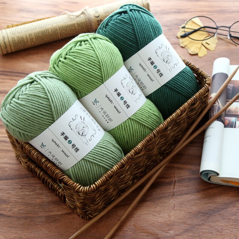 Milk Cotton Yarn - Manufacturer - 6ply 100g Combed Scarf Hat Hand Crochet